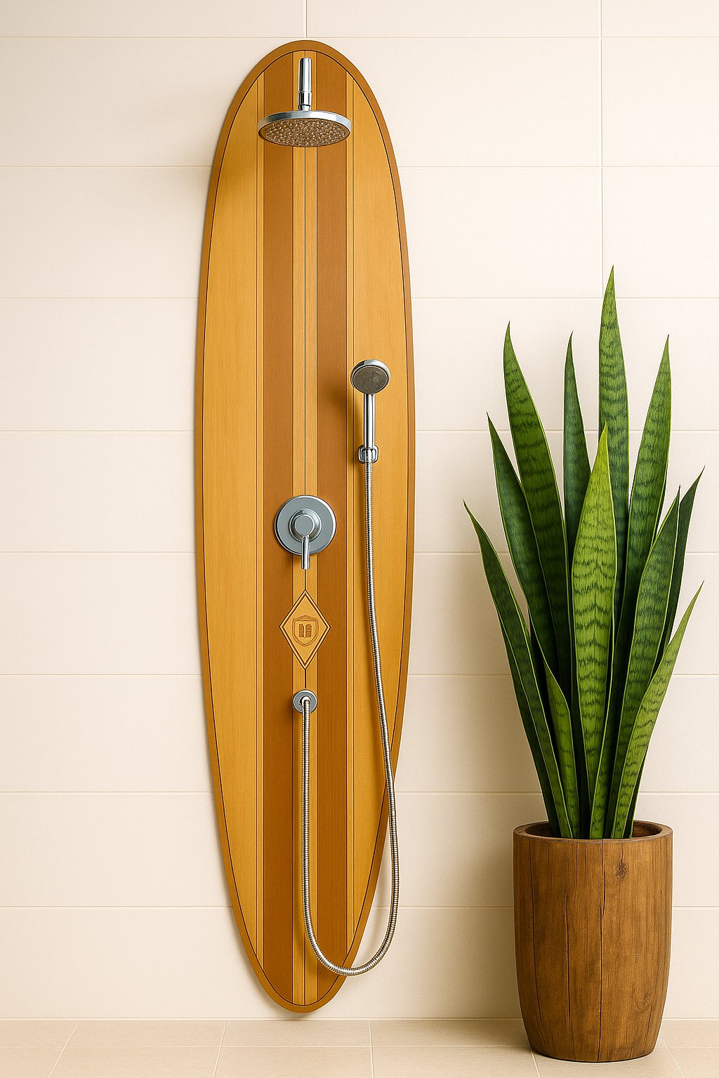 Heritage Longboard — Outdoor Shower Panel