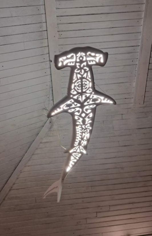 50 inches Unique Shark Hammer Ceiling Chandelier (Type 2).