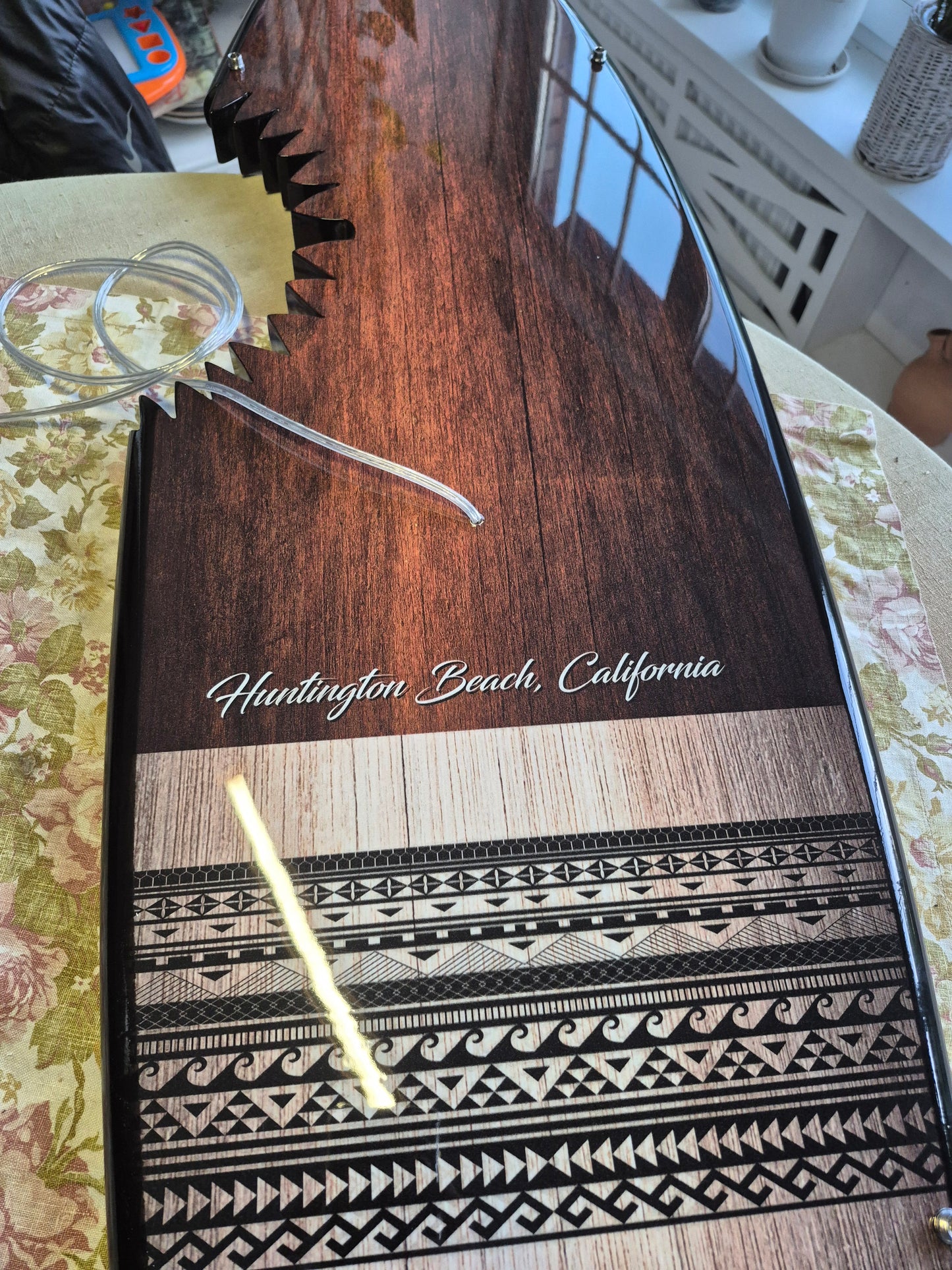 Shark Bite Surfboard Light – LED Billiard Table Pendant