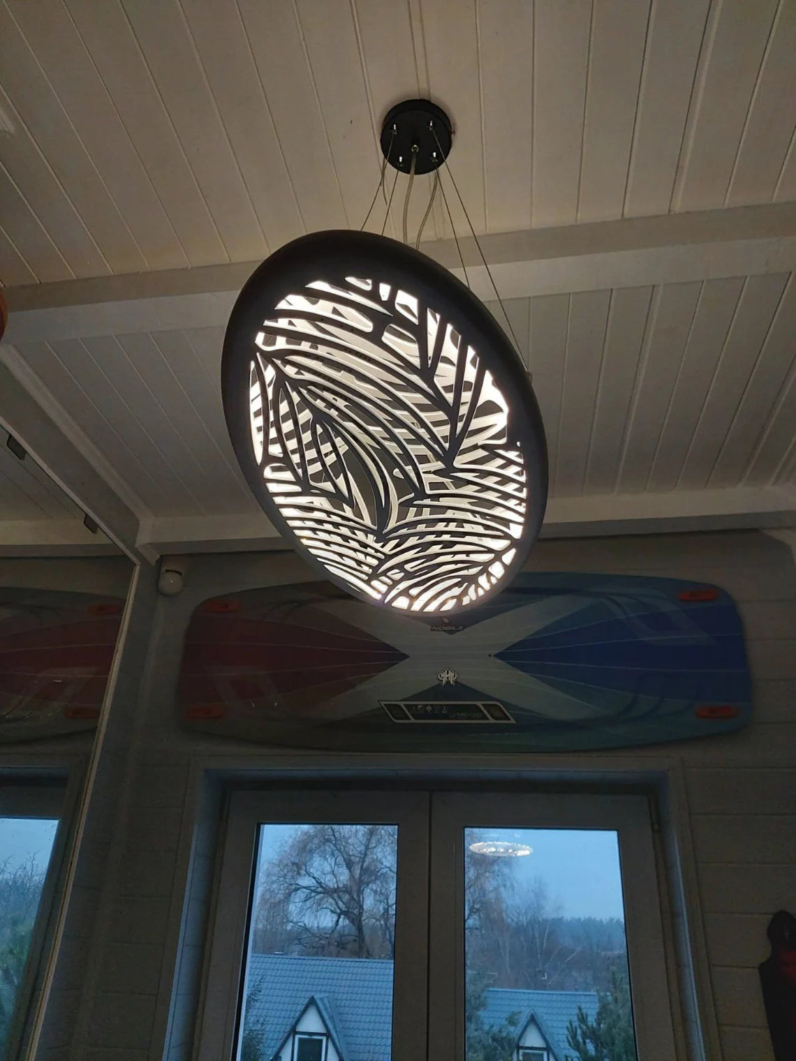 Surfing Ceiling Light for Home Decor