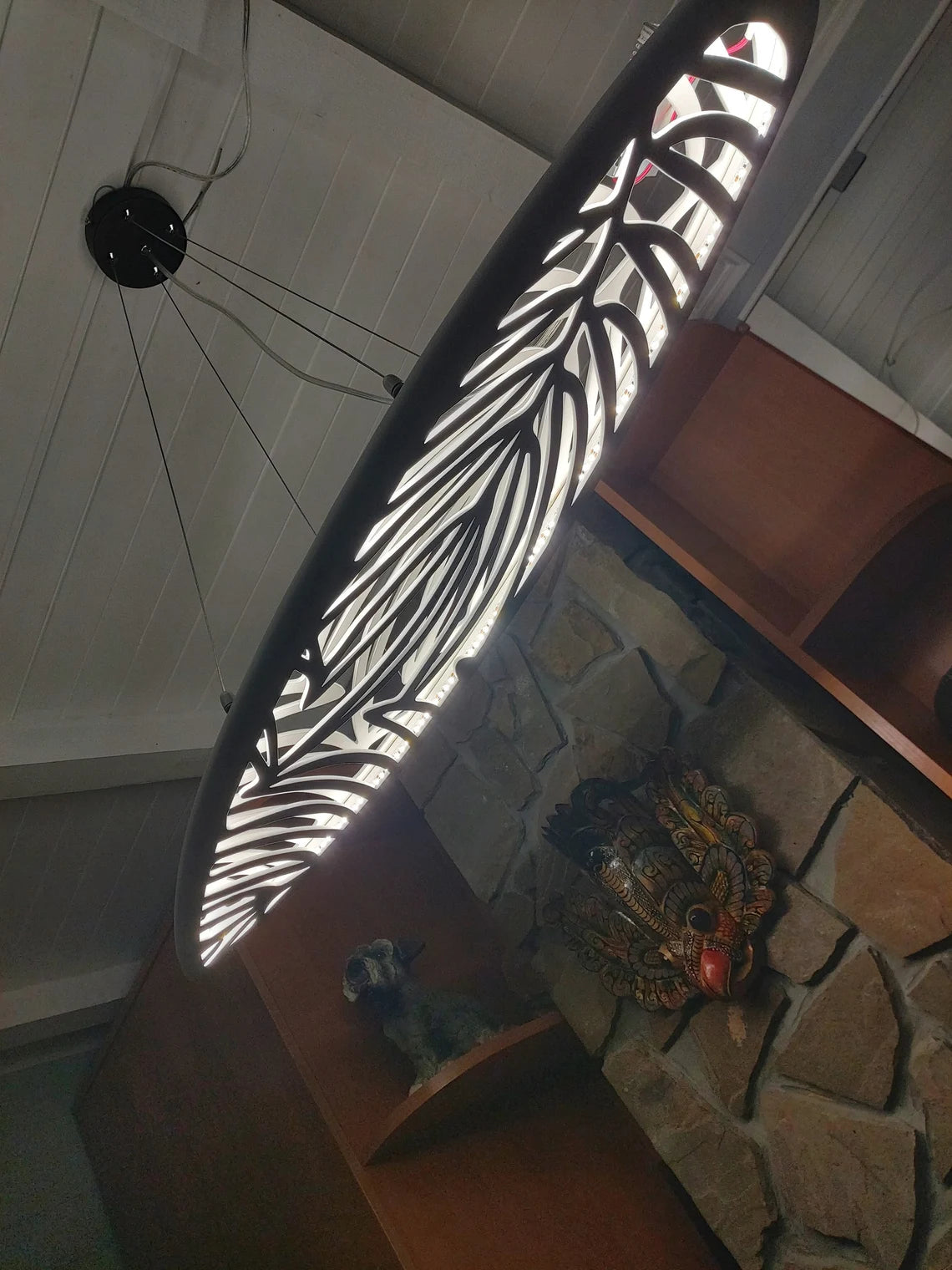 Surfing Ceiling Light for Home Decor