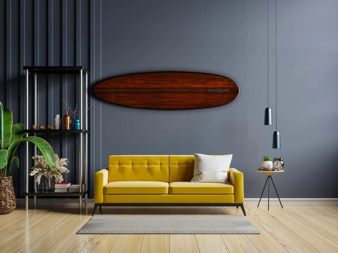 Maori Surfboard Wall Art - Surfers gift, Bar Decor, Beach Decor, Maori Decor