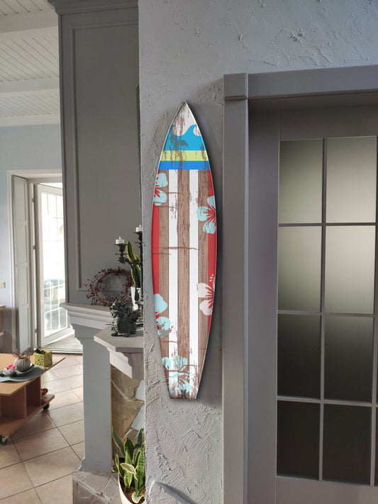 Rustic Decor Surfboard Wall Art, Bar Decor, Сhild's Room Decor