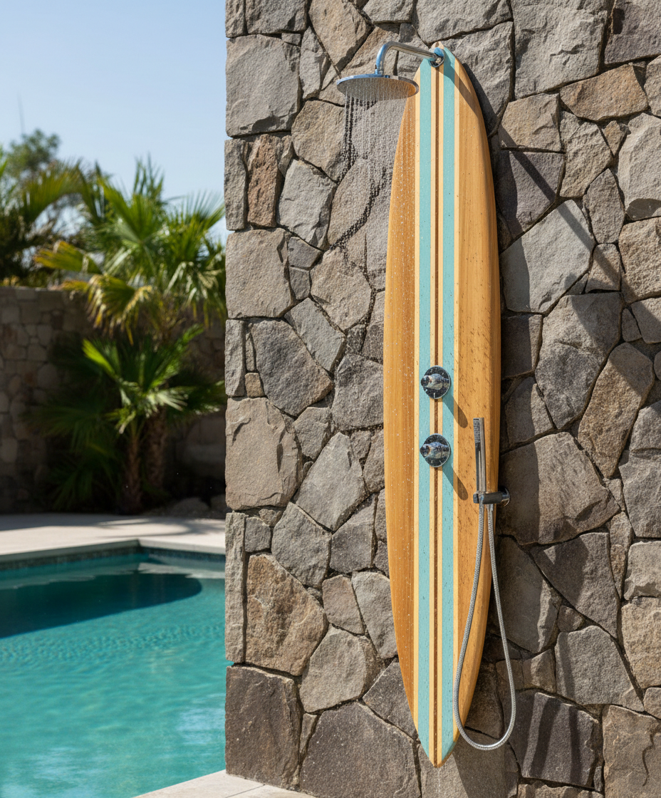 Tidal Current — Outdoor Shower Panel