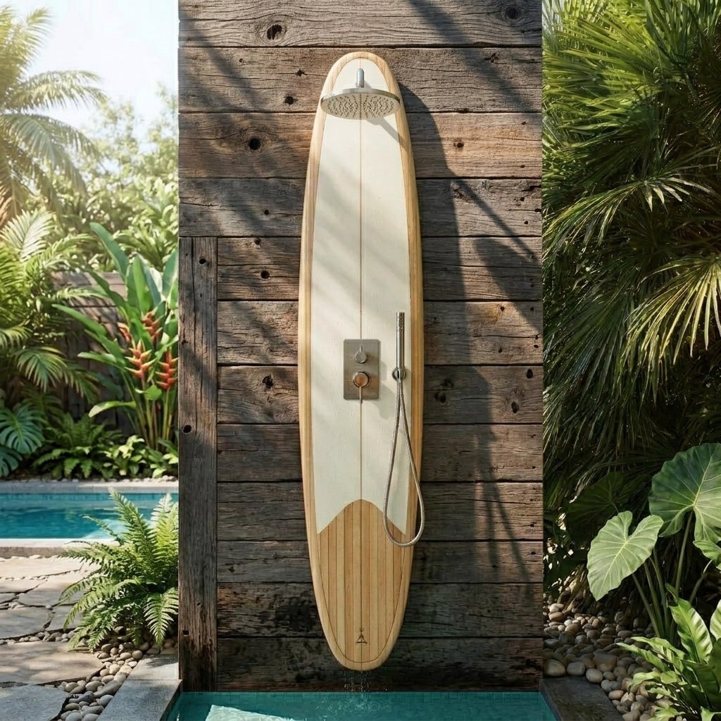 Sunset Point — Outdoor Shower Panel