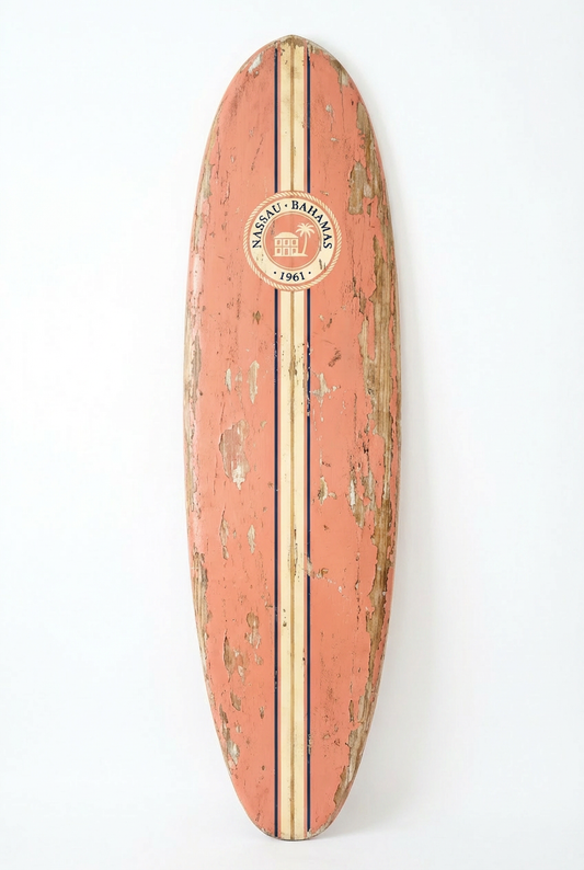Vintage Surf Decor – Nassau · New Providence Board, Nassau, Bahamas (WSH Series)