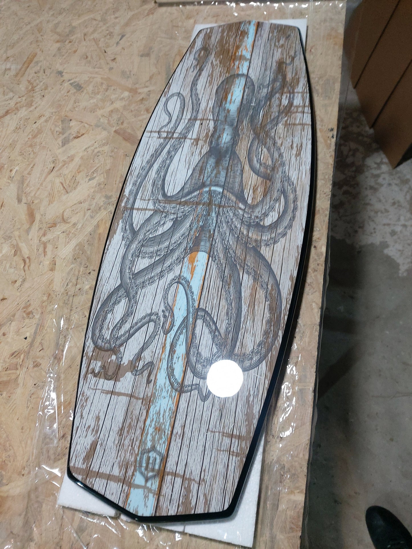 Octopus Surfboard Bench – Vintage Nautical Seating