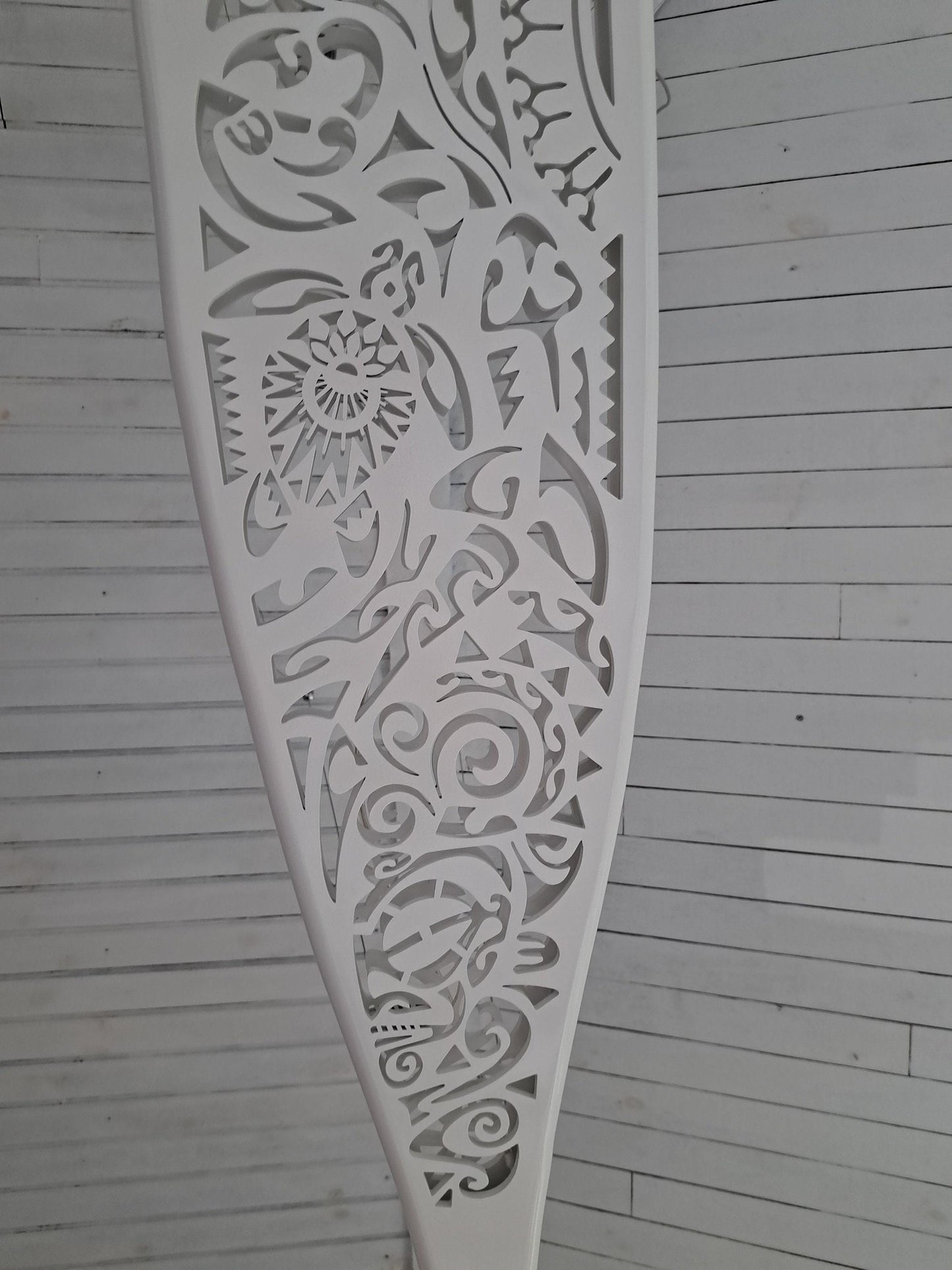 Orca Ceiling Light – Maori Ocean Spirit