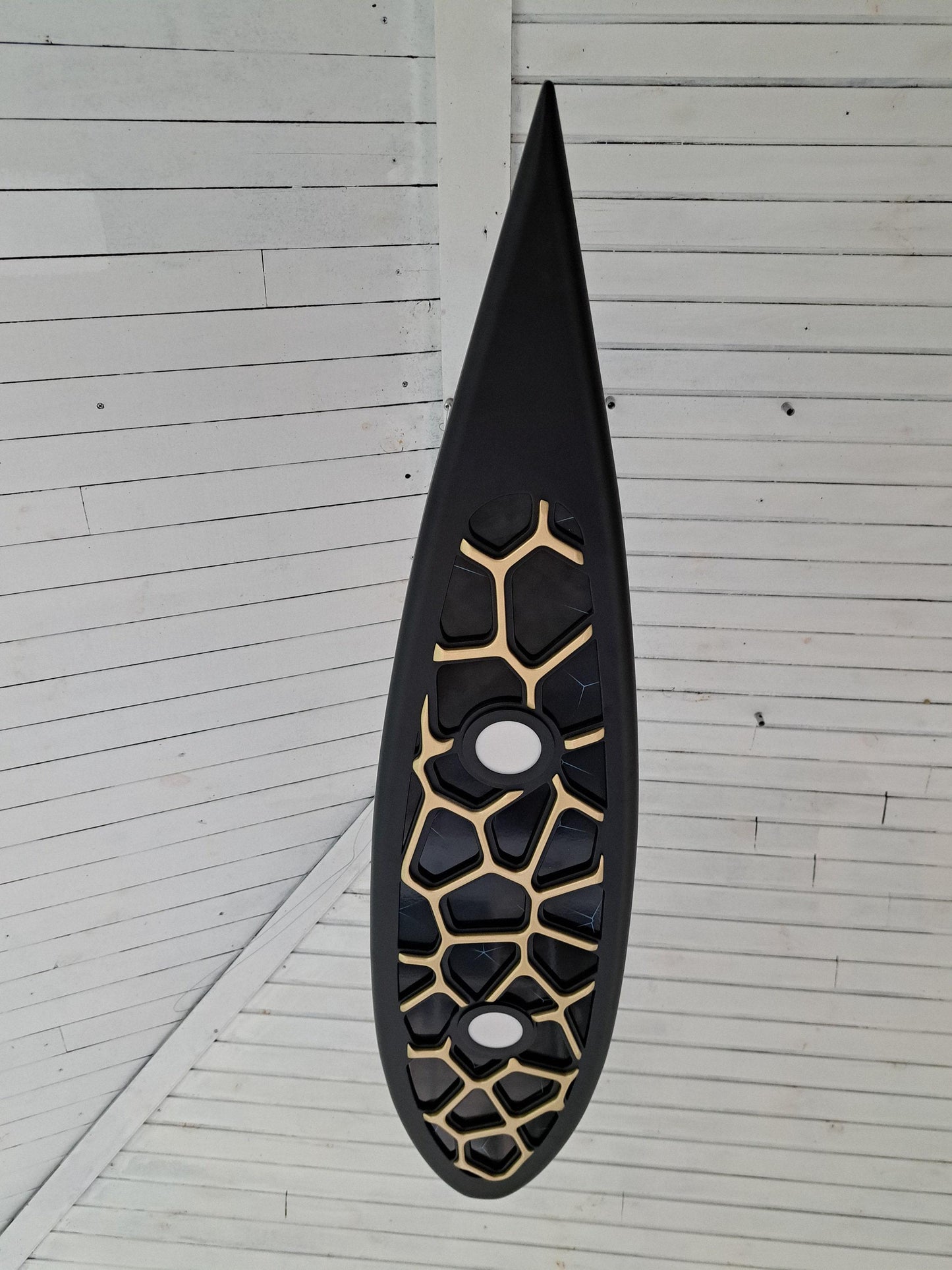 Surfboard shaped ceiling chandelier, a ceiling lamp for billiards