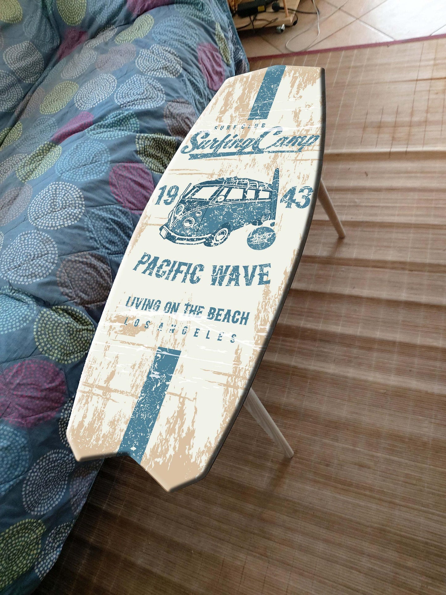 Hula Girl Surfboard Coffee Table – Vintage Hawaiian Aloha Style