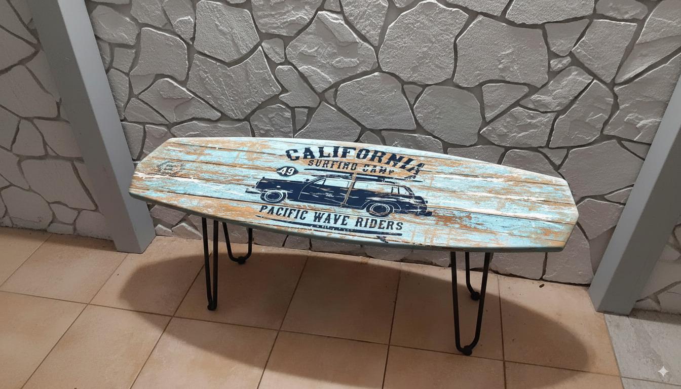 Outlaw Riders Bench – Biker-Style Surfboard Seat