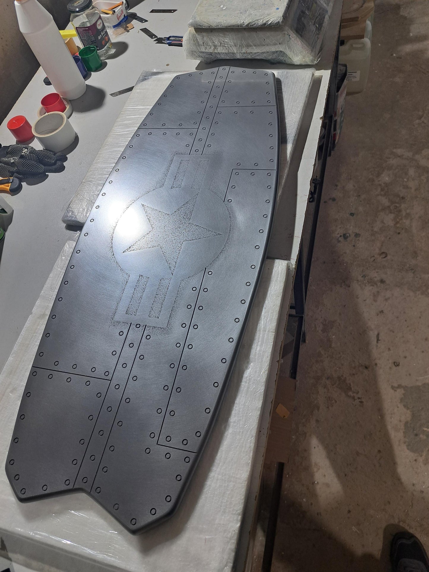 NAVY Surfboard Coffee Table – Industrial Ocean Design