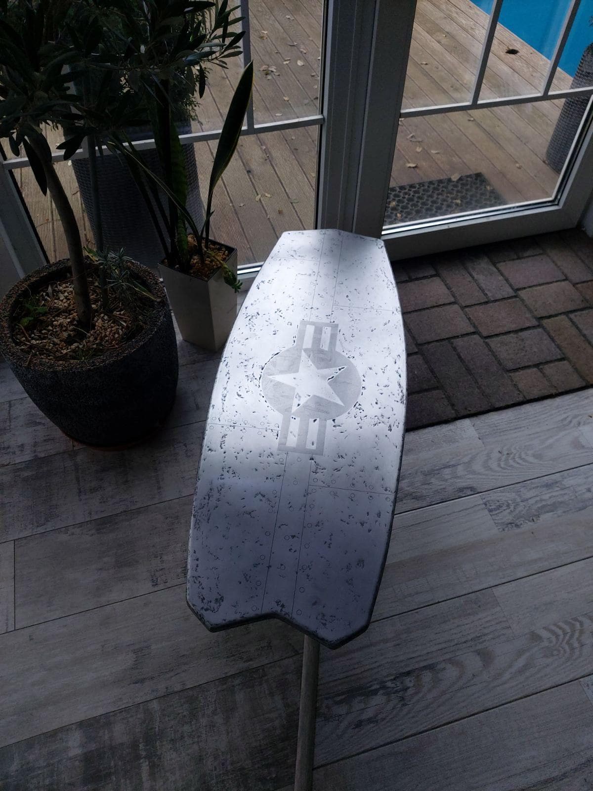 NAVY Surfboard Coffee Table – Industrial Ocean Design