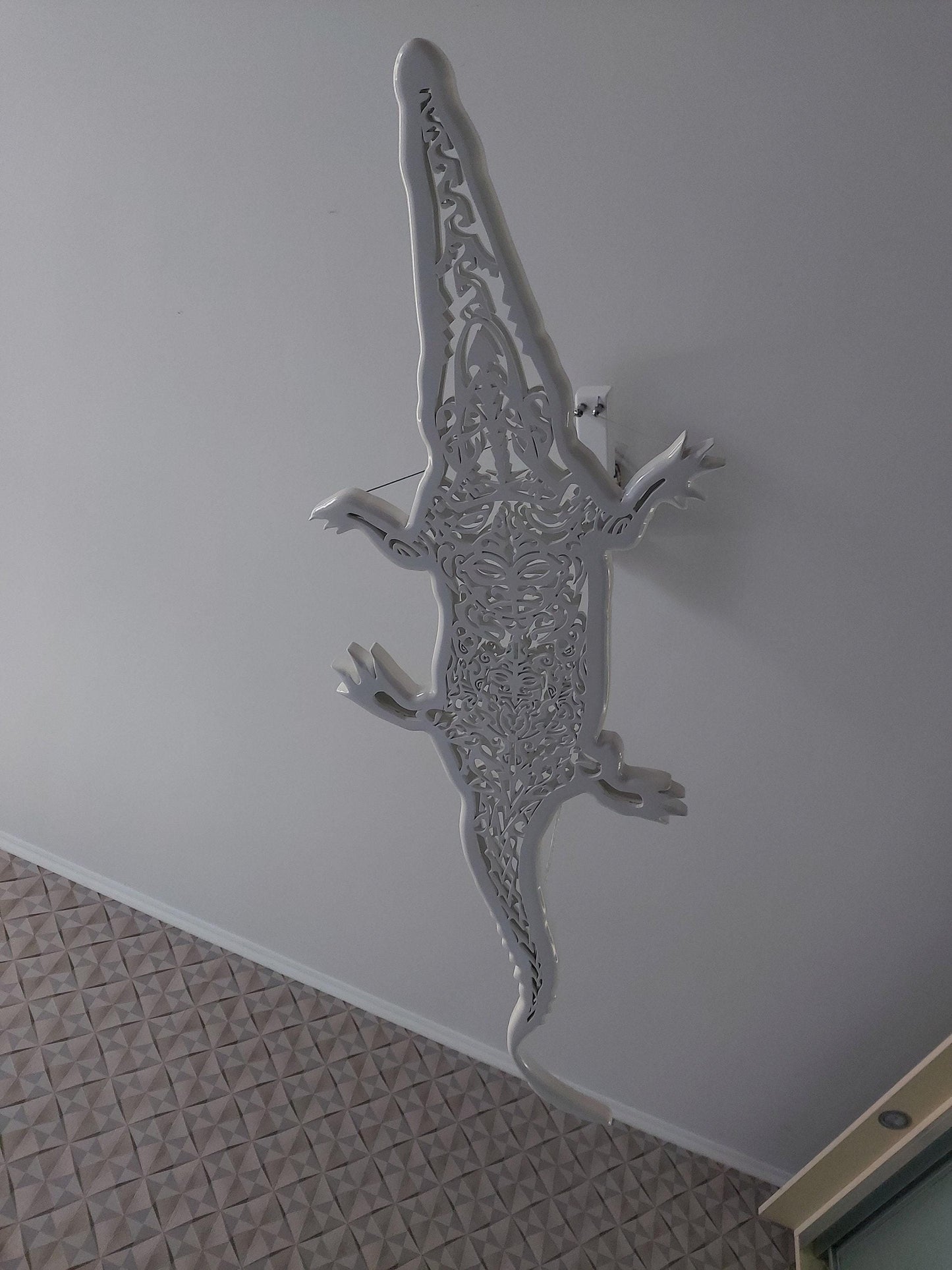 Crocodile LED Ceiling Light – Wild Spirit of the Tropics