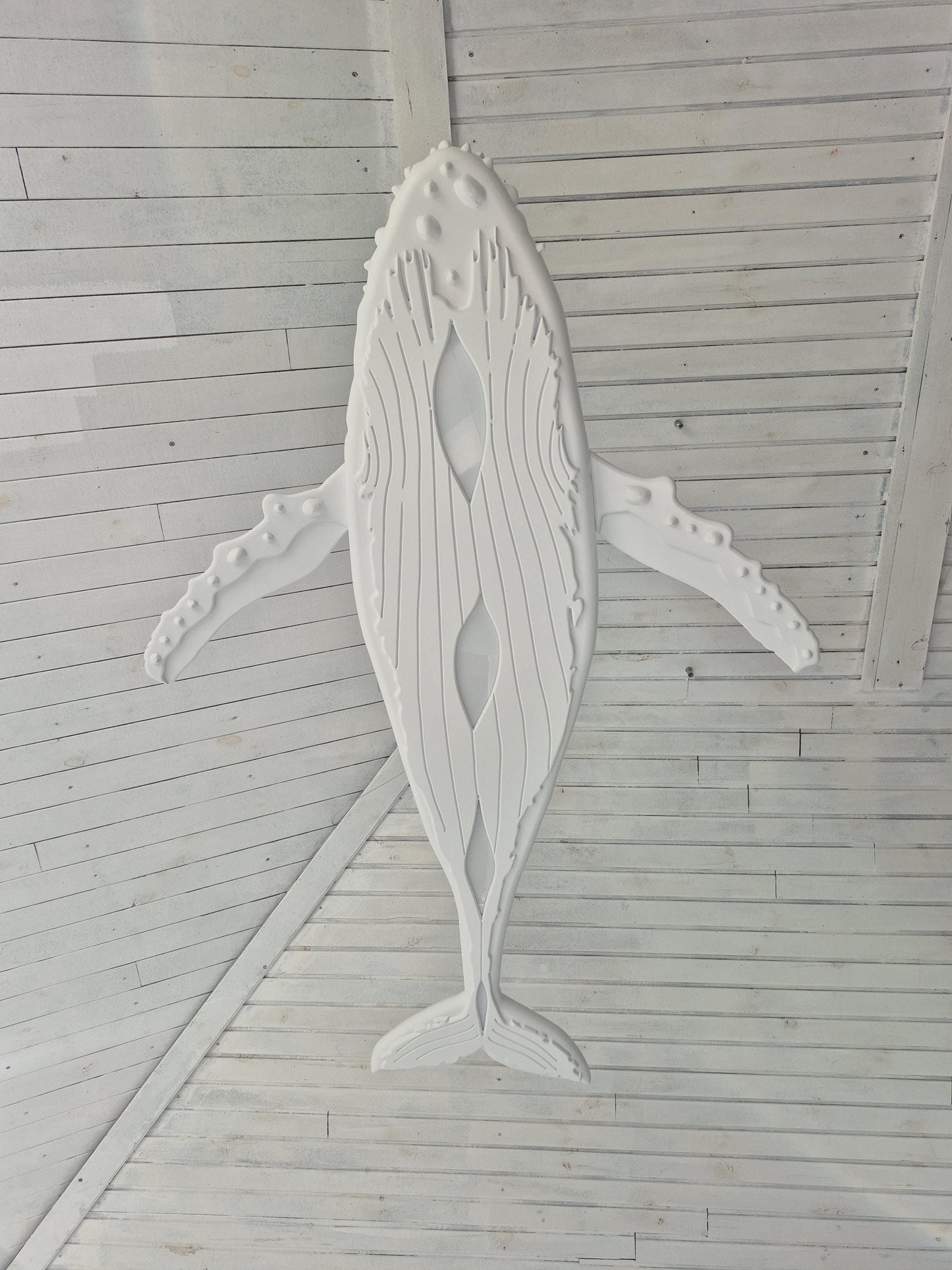 Whale Ceiling Light – Coastal Ocean Chandelier, Surf Style Lighting, Beach House Ceiling Lamp