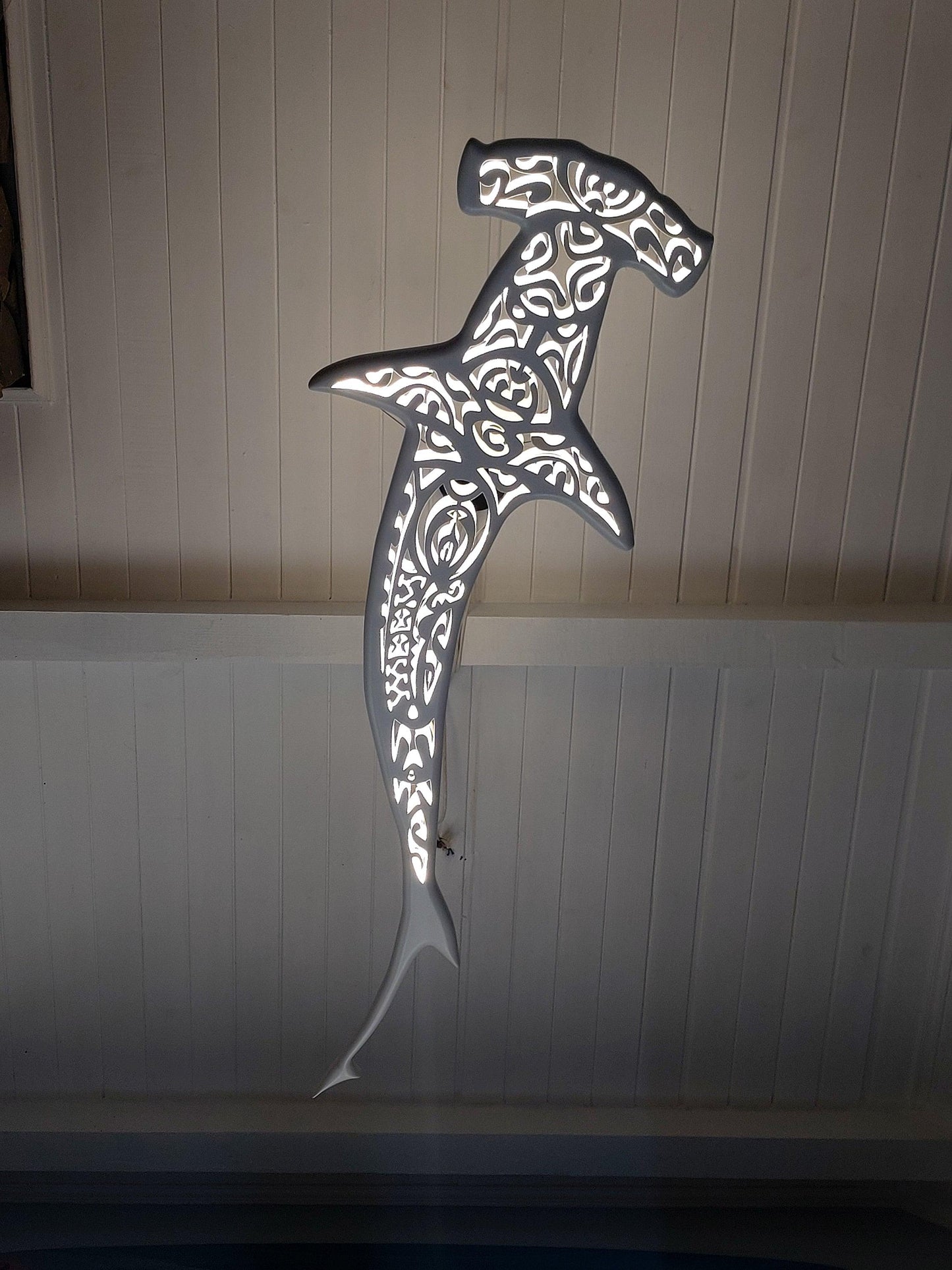 60 inch Hammerhead Shark LED Ceiling Light ( without the electrical part )