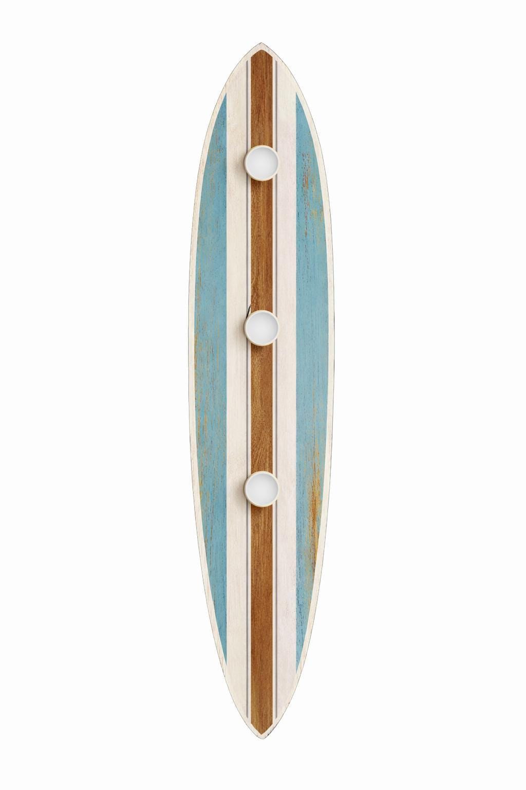 Surfboard Billiard Light – Coastal Beach House Bar Ceiling Lamp
