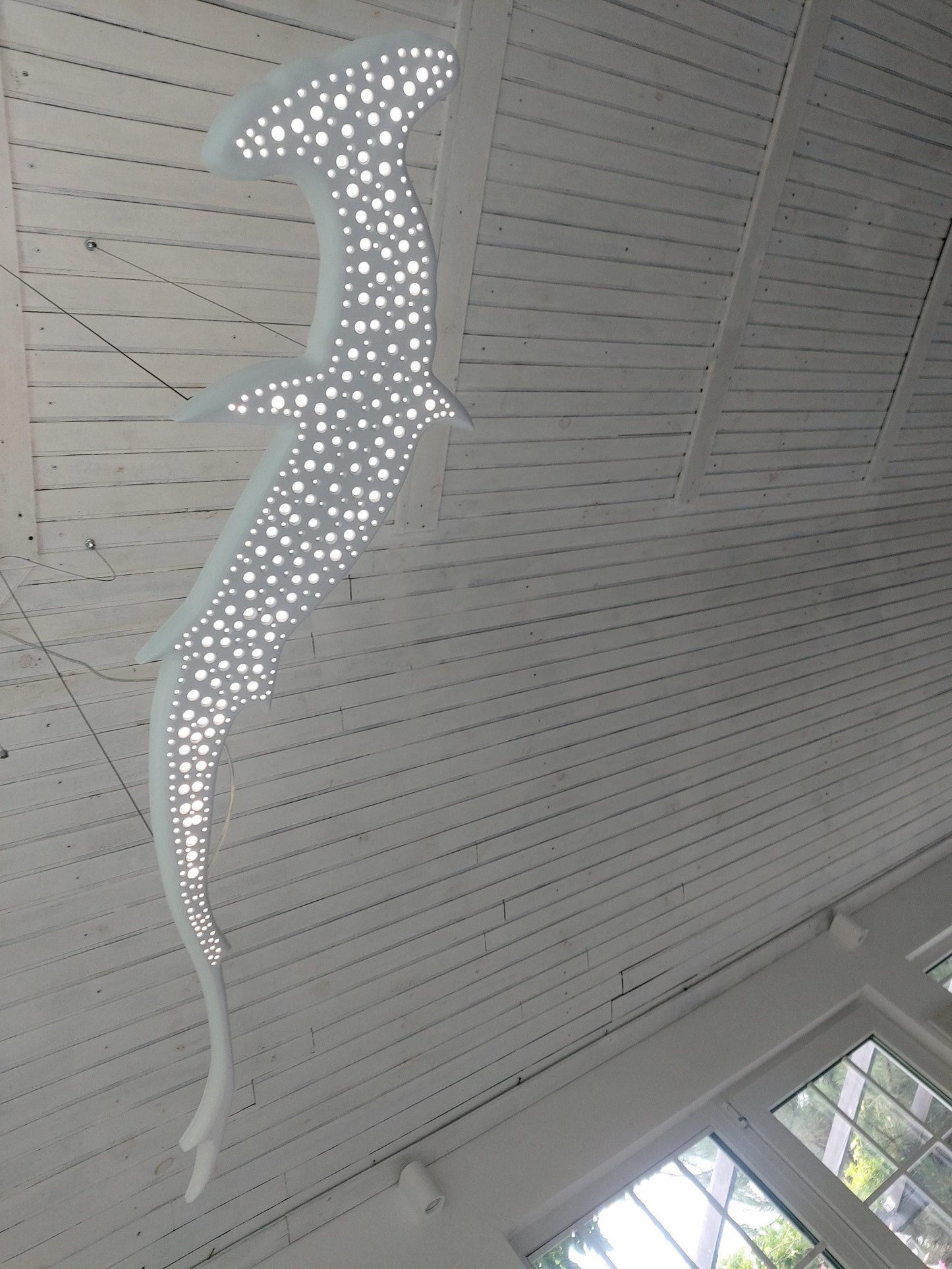 LED wall lamp shark-hammer