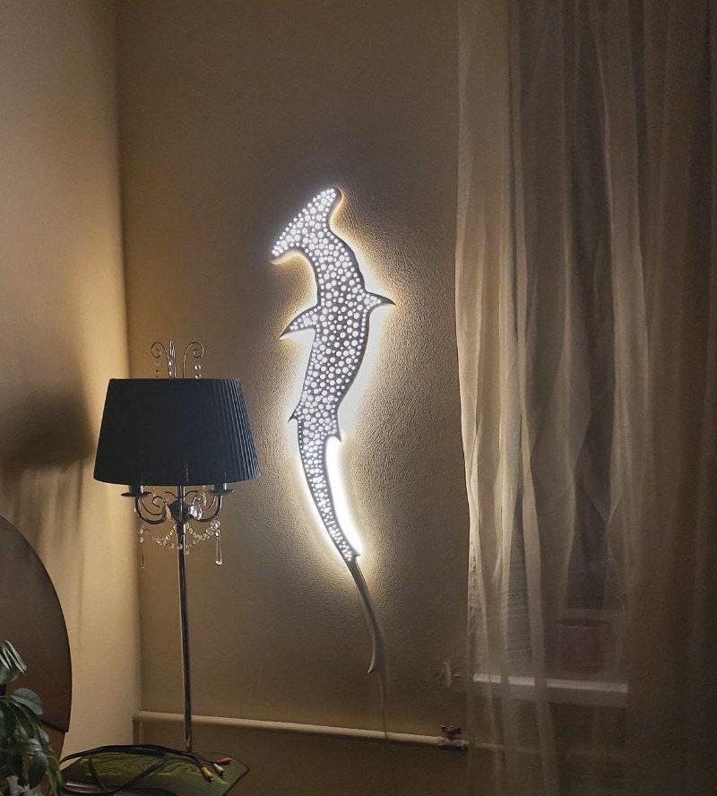 LED wall lamp shark-hammer