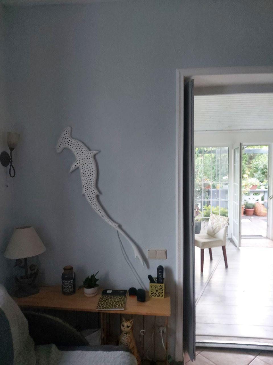 LED wall lamp shark-hammer