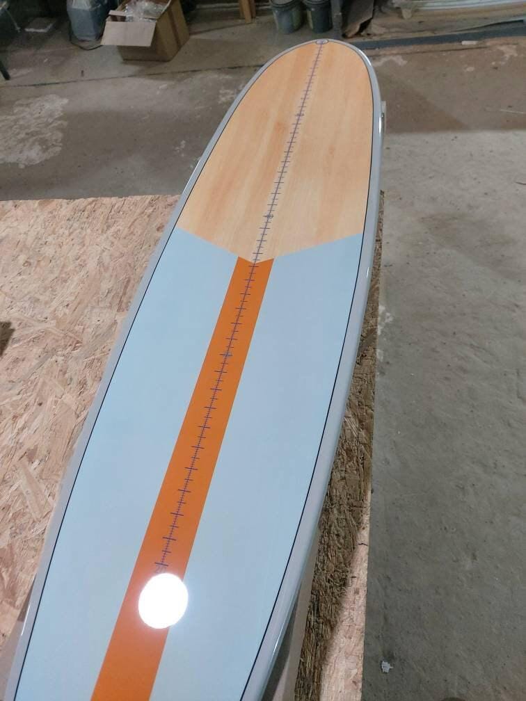 Surfboard Wooden Growth Chart: Surfing Nursery Decor