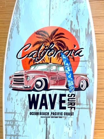Surfboard Coffee Table: Beach Bar Decor, Surf Gift