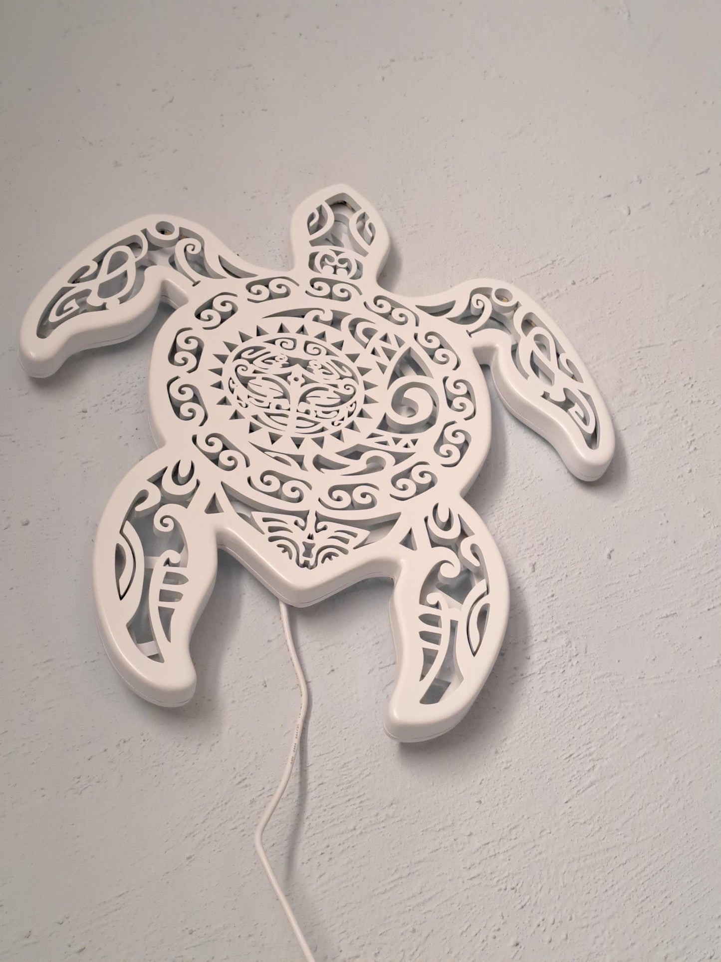 Maori Turtle LED wall lamp