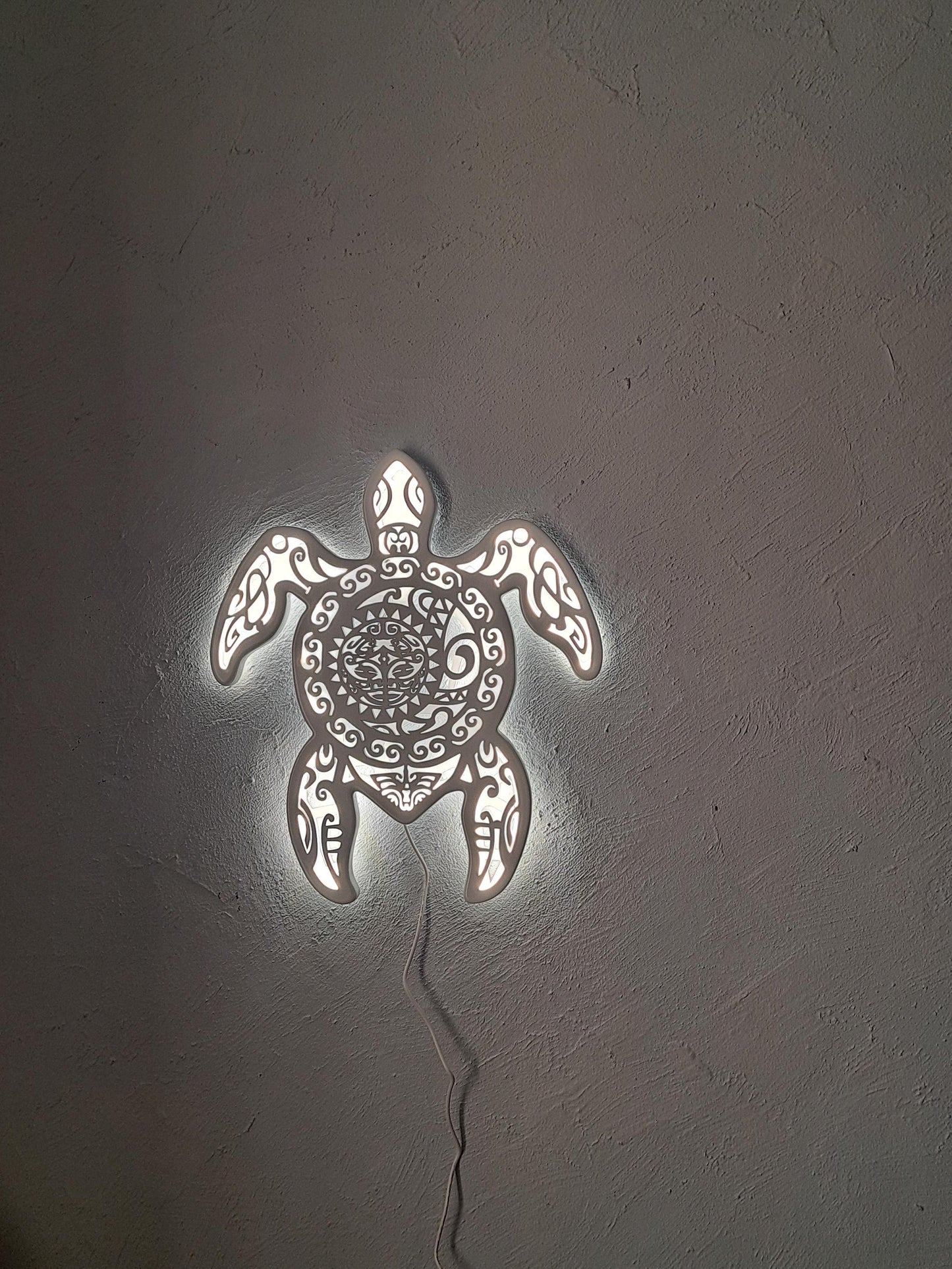 Maori Turtle LED wall lamp
