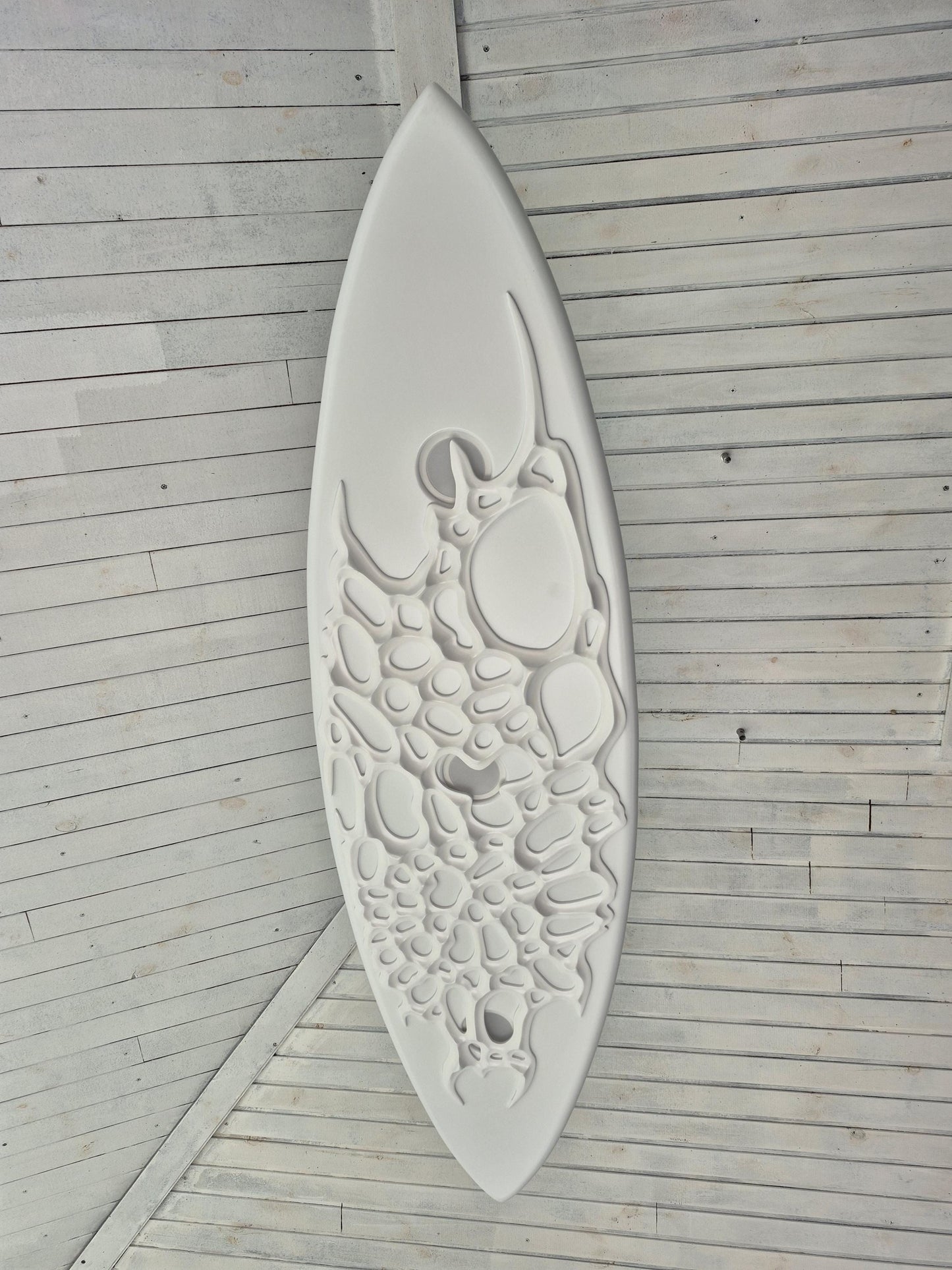 Surfboard Billiard Light – Coastal Game Room Ceiling Lamp