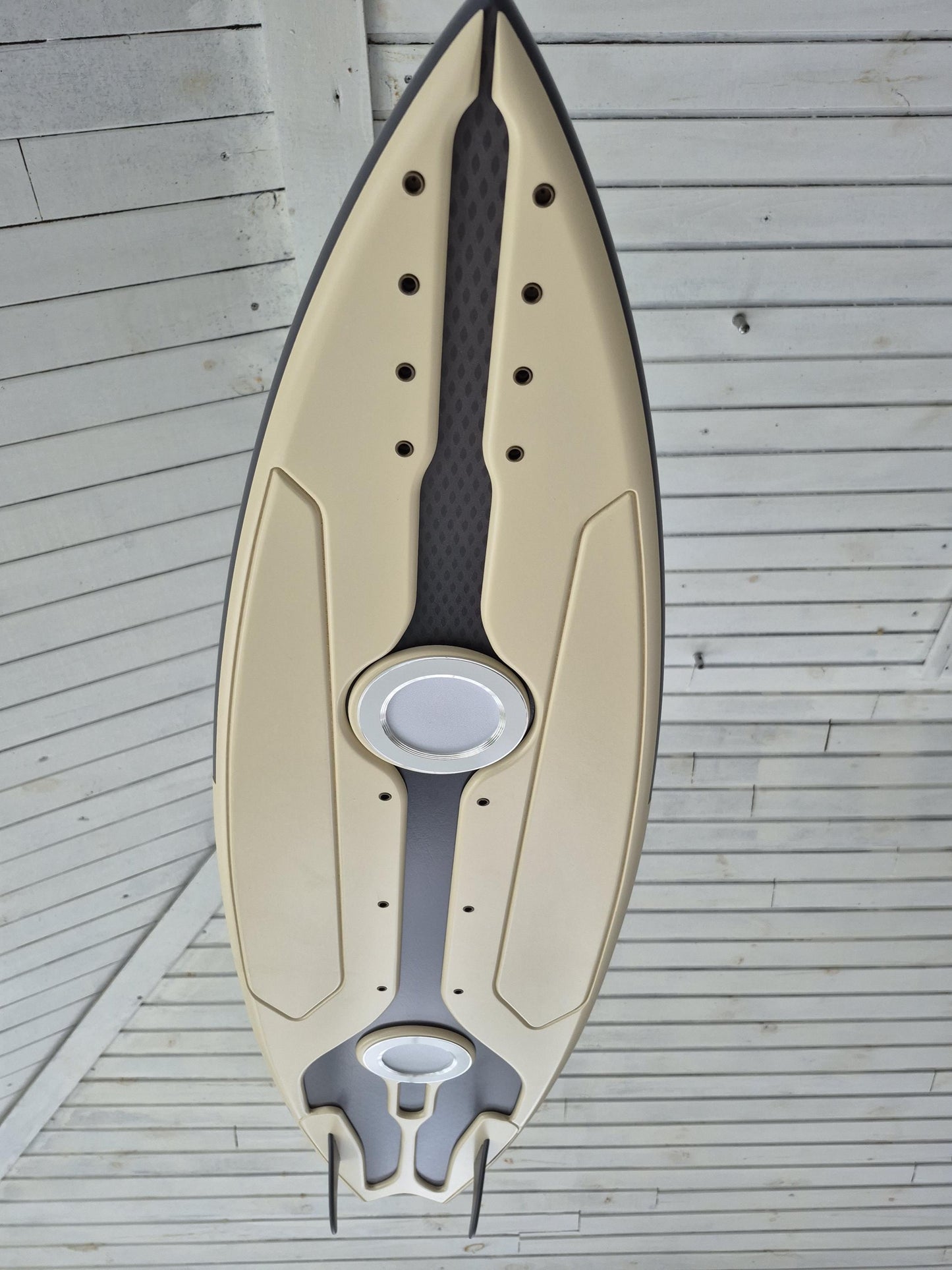 Futuristic Surfboard LED Ceiling Light – Modern Tech Design Statement Lamp
