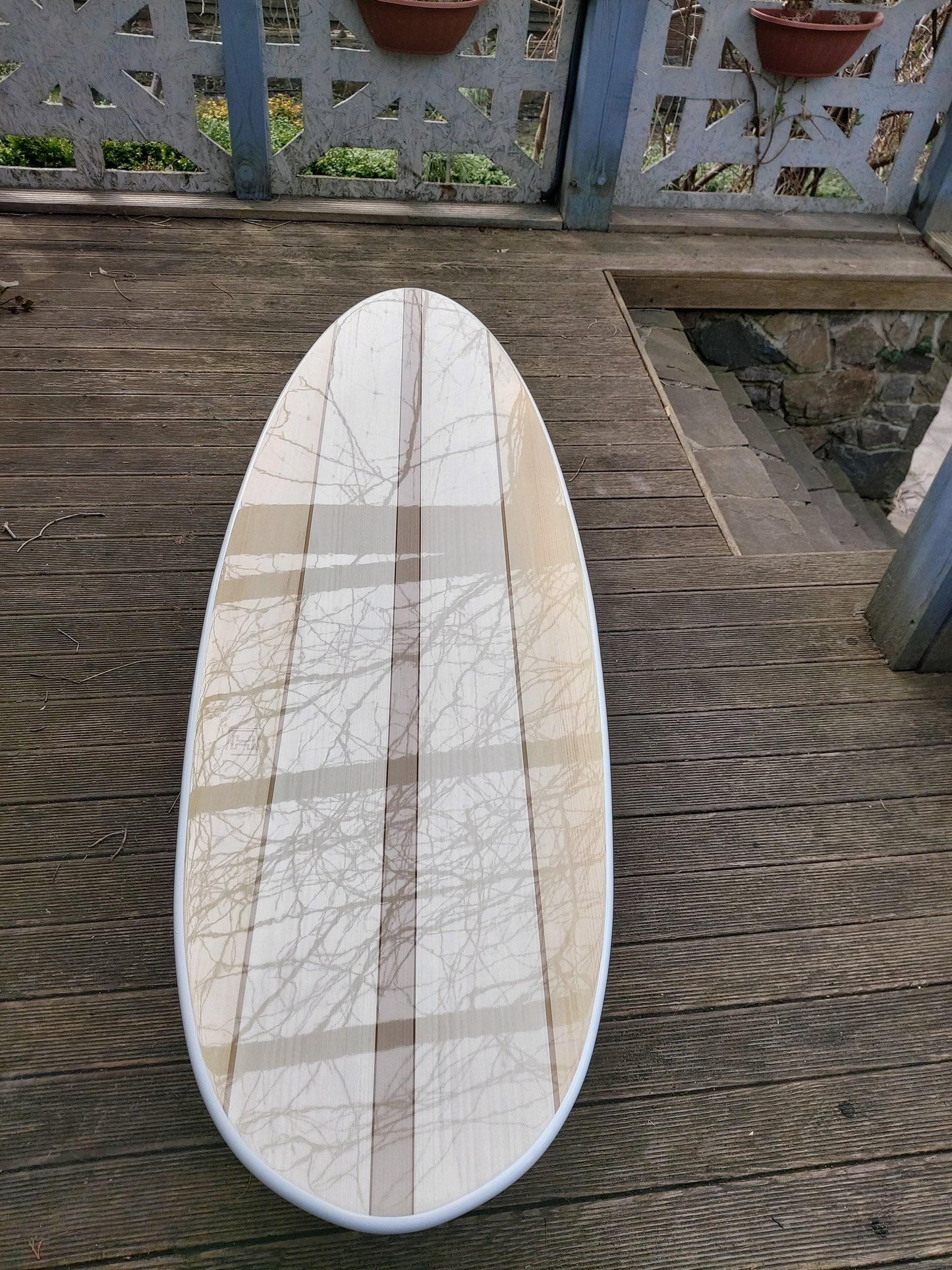 Surfboard Coffee Table: Beach Decor, Surfing Art