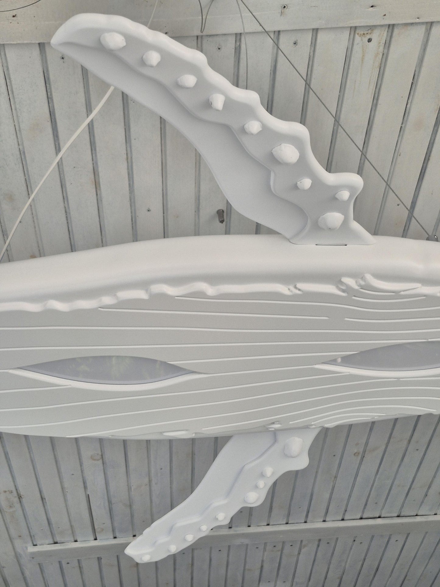 Whale Ceiling Light – Coastal Ocean Chandelier, Surf Style Lighting, Beach House Ceiling Lamp