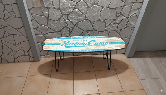 48x15,7 inch Surfing Camp Surfboard Bench – Amelia island FL