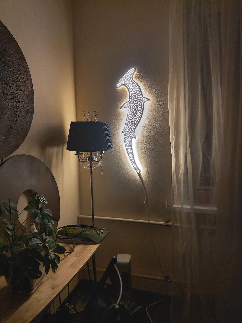 LED wall lamp shark-hammer