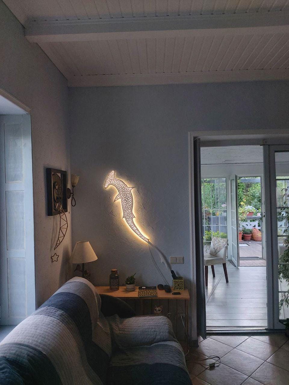 LED wall lamp shark-hammer