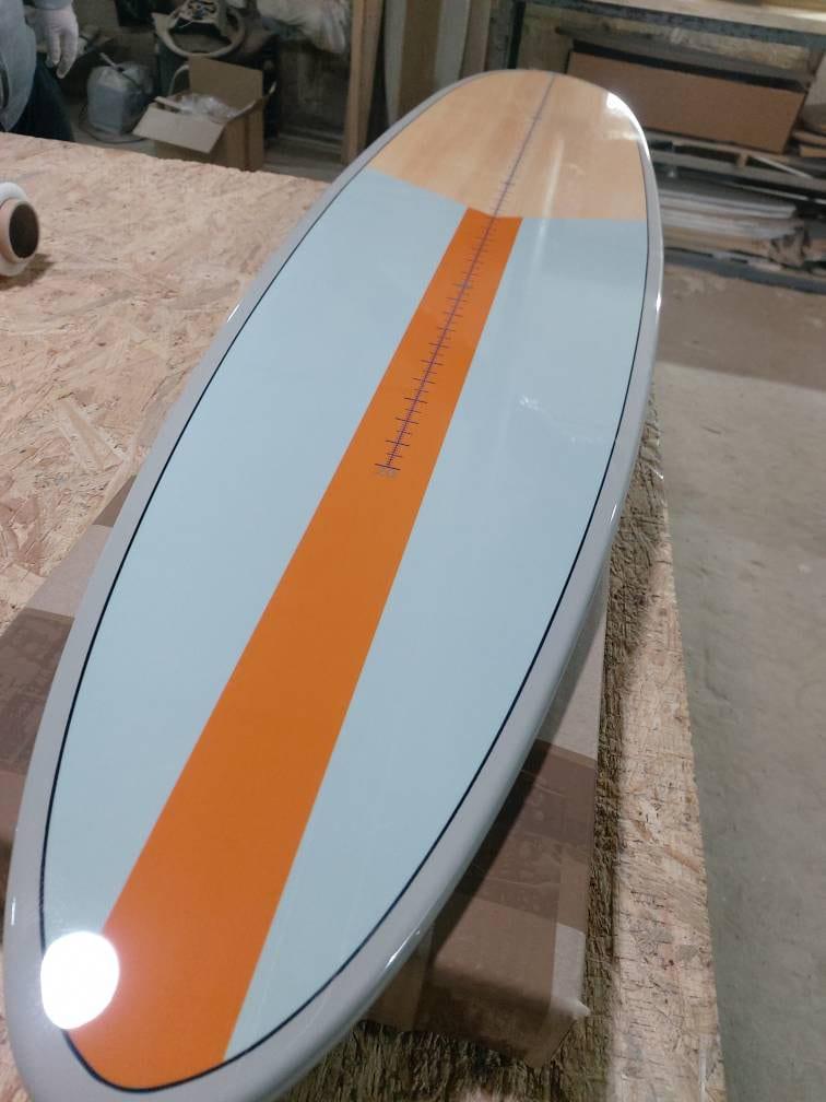 Surfboard Wooden Growth Chart: Surfing Nursery Decor