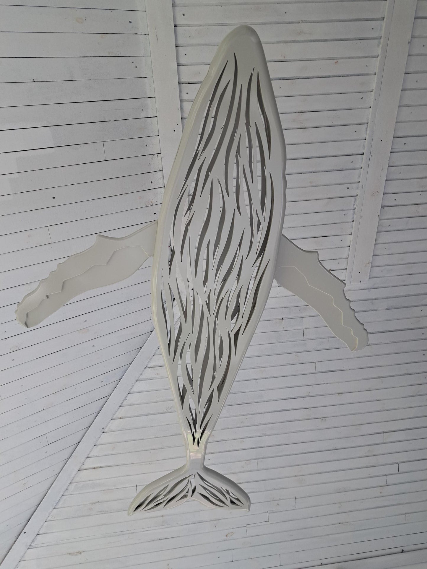 Whale LED Ceiling Chandelier – Sculptural Ocean Statement Light
