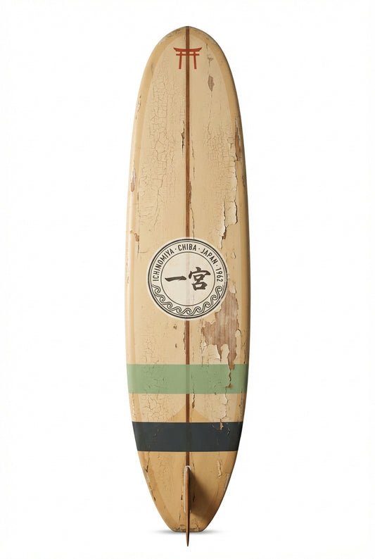 Vintage Surf Decor – Ichinomiya · Chiba Board, Chiba, Japan (WSH Series)