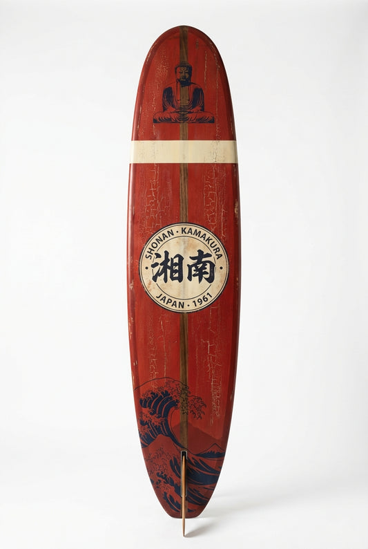 Vintage Surf Decor – Shonan · Kamakura Board, Kanagawa, Japan (WSH Series)