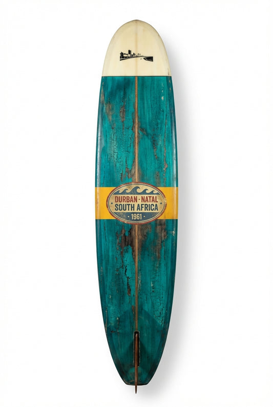 Vintage Surf Decor – Durban · Natal Board, KwaZulu-Natal, South Africa (WSH Series)