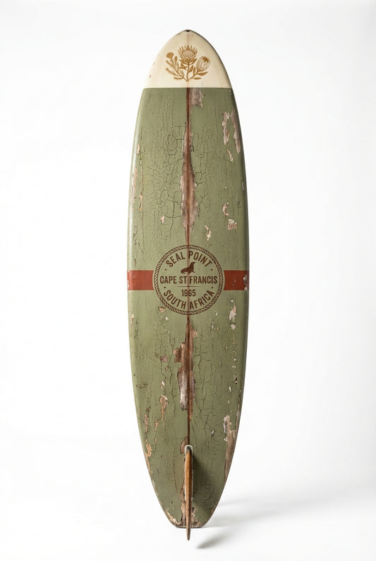 Vintage Surf Decor – Seal Point Board, Eastern Cape, South Africa (WSH Series)
