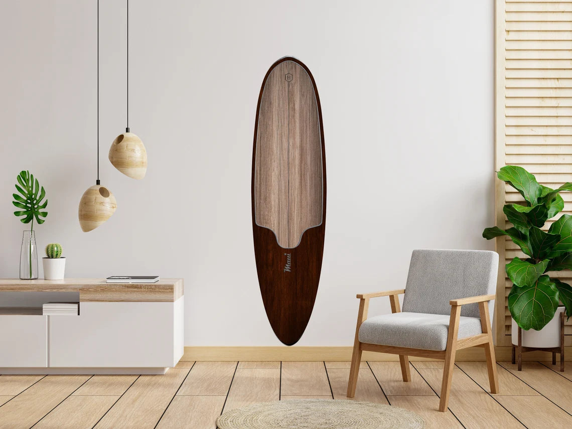 Maori Surfboard Wall Art - Surfers gift, Bar Decor, Beach Decor, Maori Decor