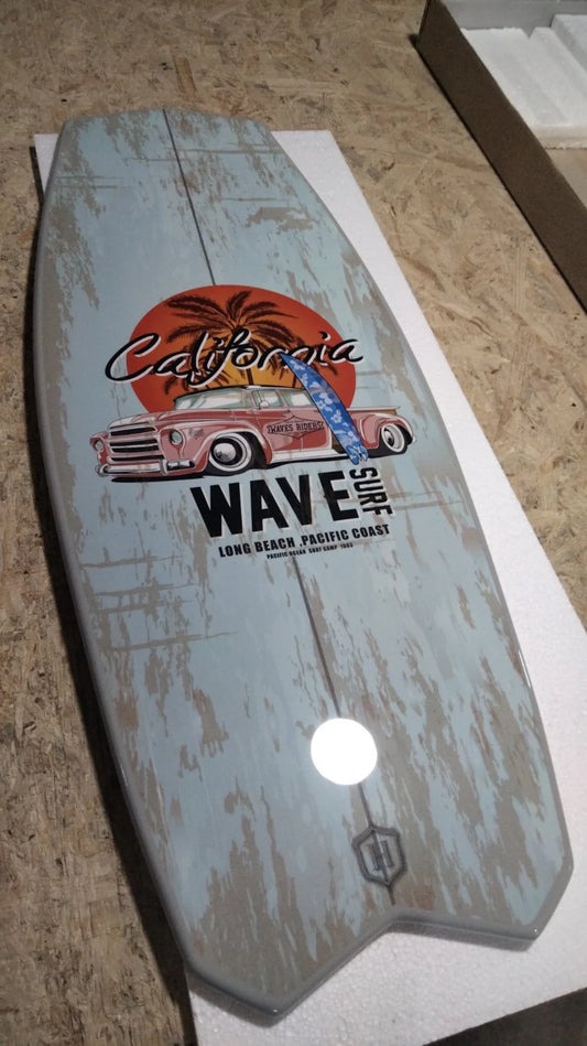 Surfboard Bar Table - Surf Wave